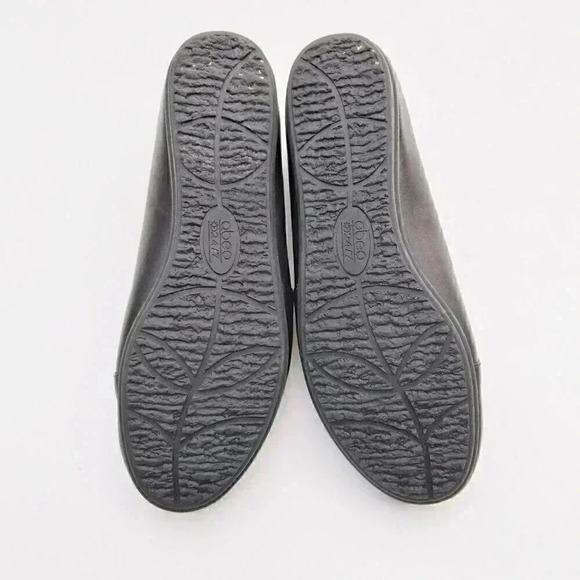 Abeo Fleur Pro 24/7 Womens Black Leather Perforated Comfort Flats Size 7… - Picture 8 of 10